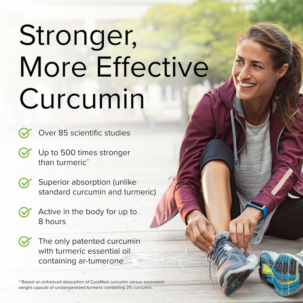 ✨ Terry Naturally CuraMed 750 mg Curcumin Complex - 120 Softgels | Superior Absorption with BCM-95 ✨ - Ballimart