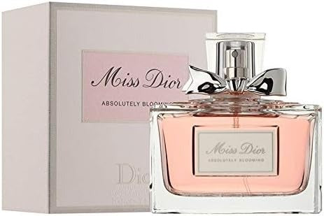 Miss Dior Absolutely Blooming Eau De Parfum 100ml / 3.4oz – Fruity Floral Women’s Luxury Perfume, Long-Lasting Fragrance