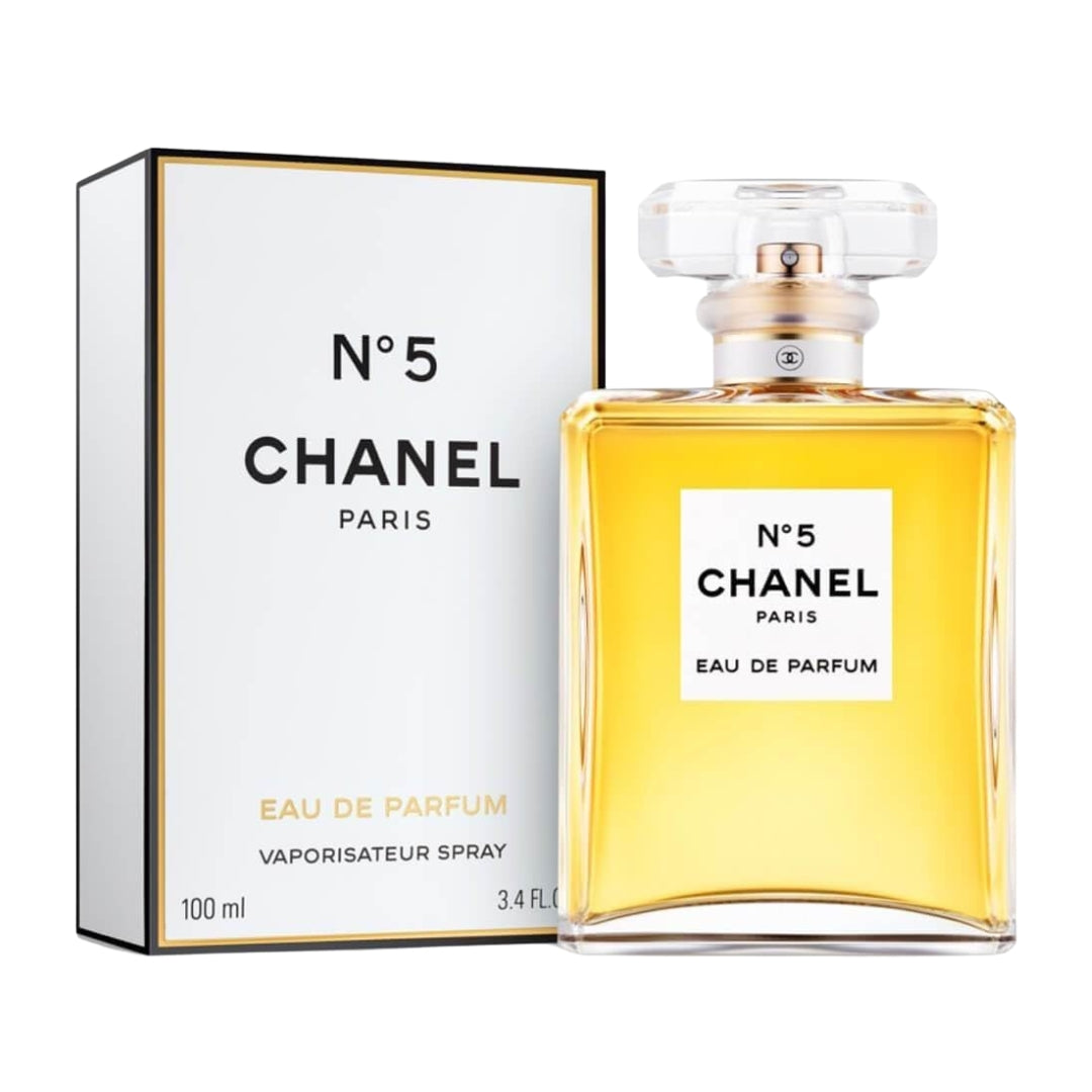 Chanel No. 5 Eau de Parfum Spray for Women 3.4 Fl Oz / 100ml