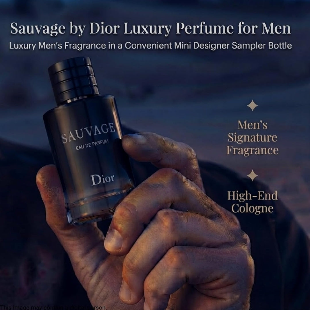 Dior Sauvage Eau de Toilette Spray for Men 3.4 oz / 100ml Tester