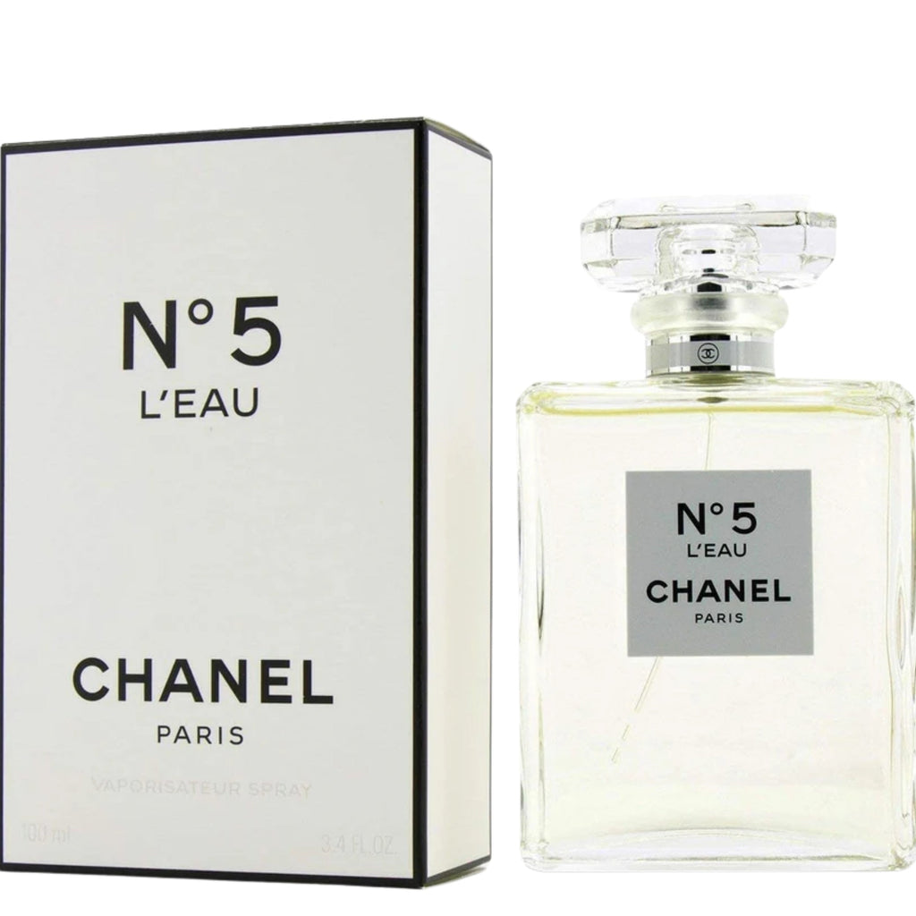 Chanel No. 5 L’Eau EDT 100ml / 3.4oz – Fresh Floral Women’s Perfume, Luxury Everyday Fragrance