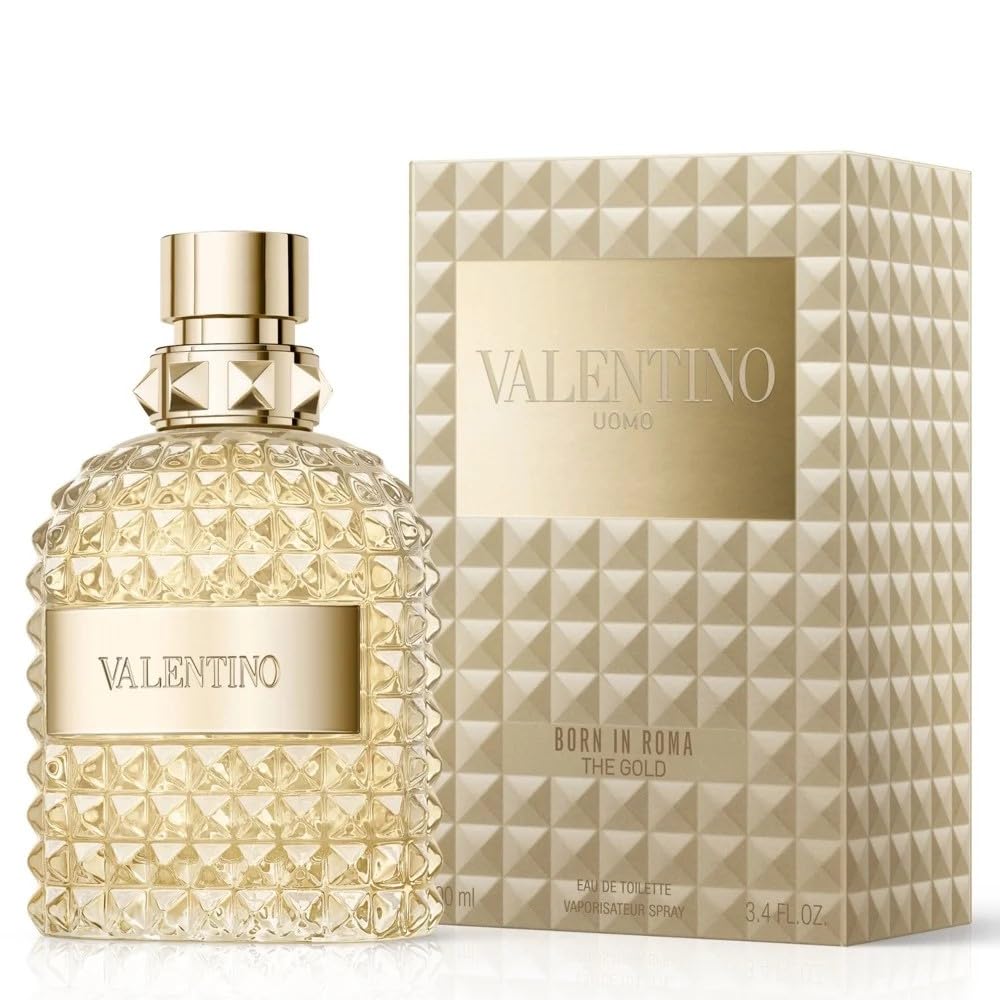 Valentino Born in Roma The Gold Donna Eau de Parfum Women 3.4 oz / 100 ml Spray – Luxury Limited Edition Designer Perfume (New in Box)