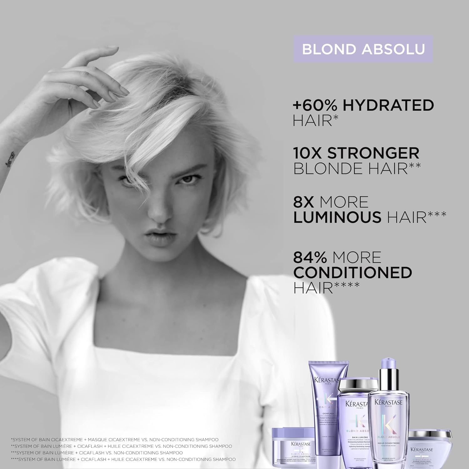 Kerastase Blond Absolu Bain Lumiere 250ml / 8.5oz Shampoo