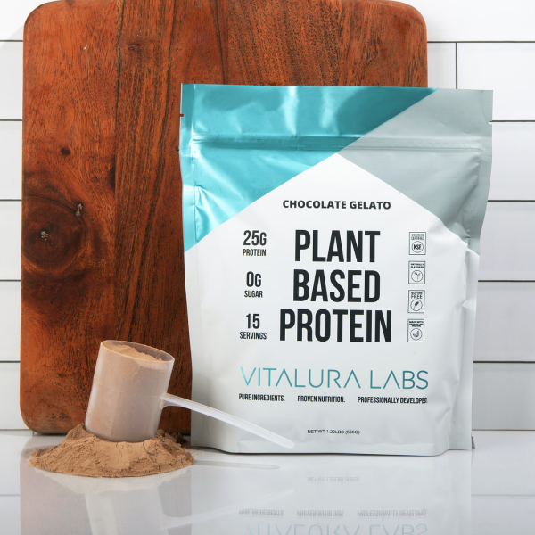 Vitalura Labs Protein Powder – Premium Performance Nutrition, 25g Protein Per Serving, NSF Certified