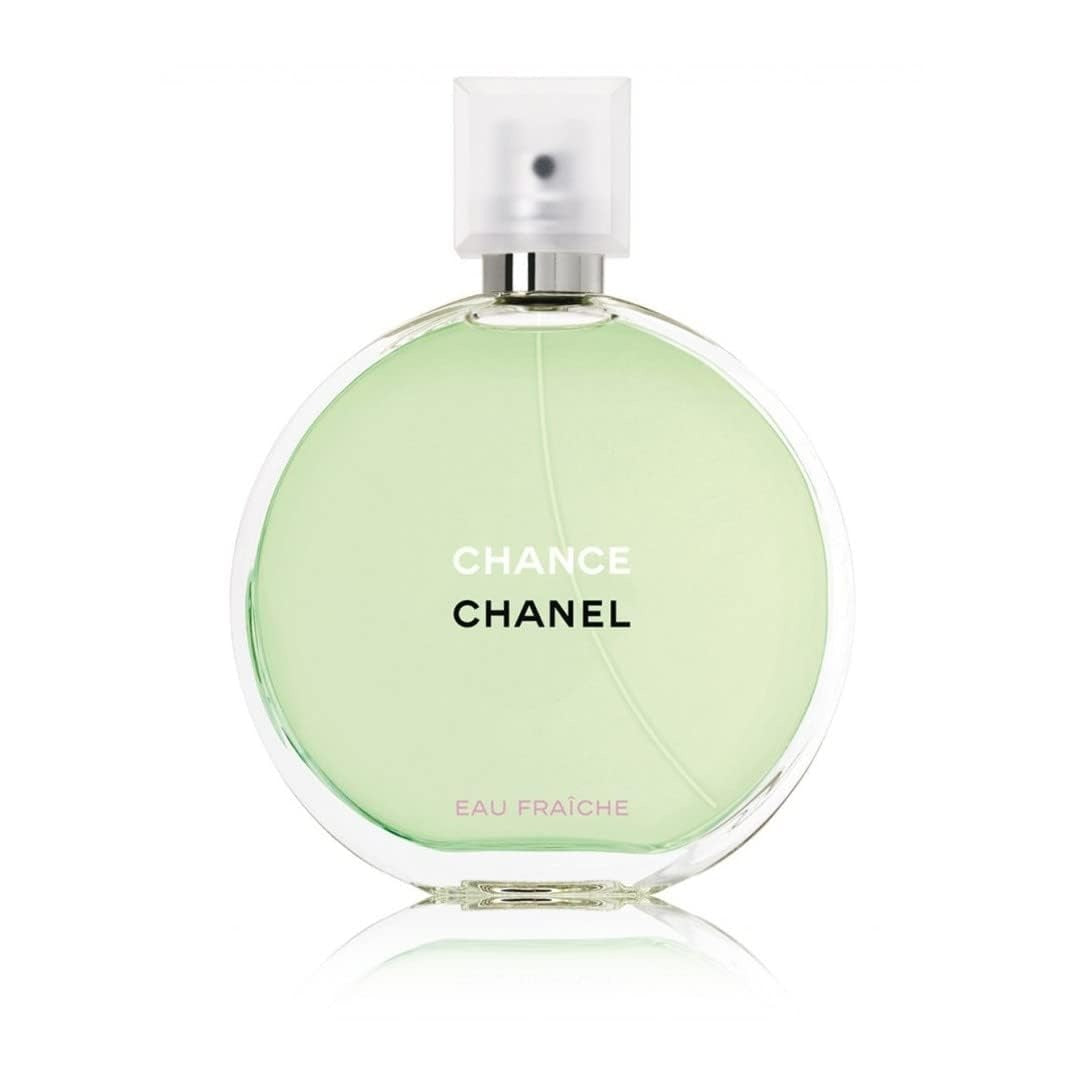 Chanel Chance Eau De Toilette Spray 3.4 oz / 100ml – Fresh Floral Women’s Perfume, Elegant & Long-Lasting Luxury Fragrance