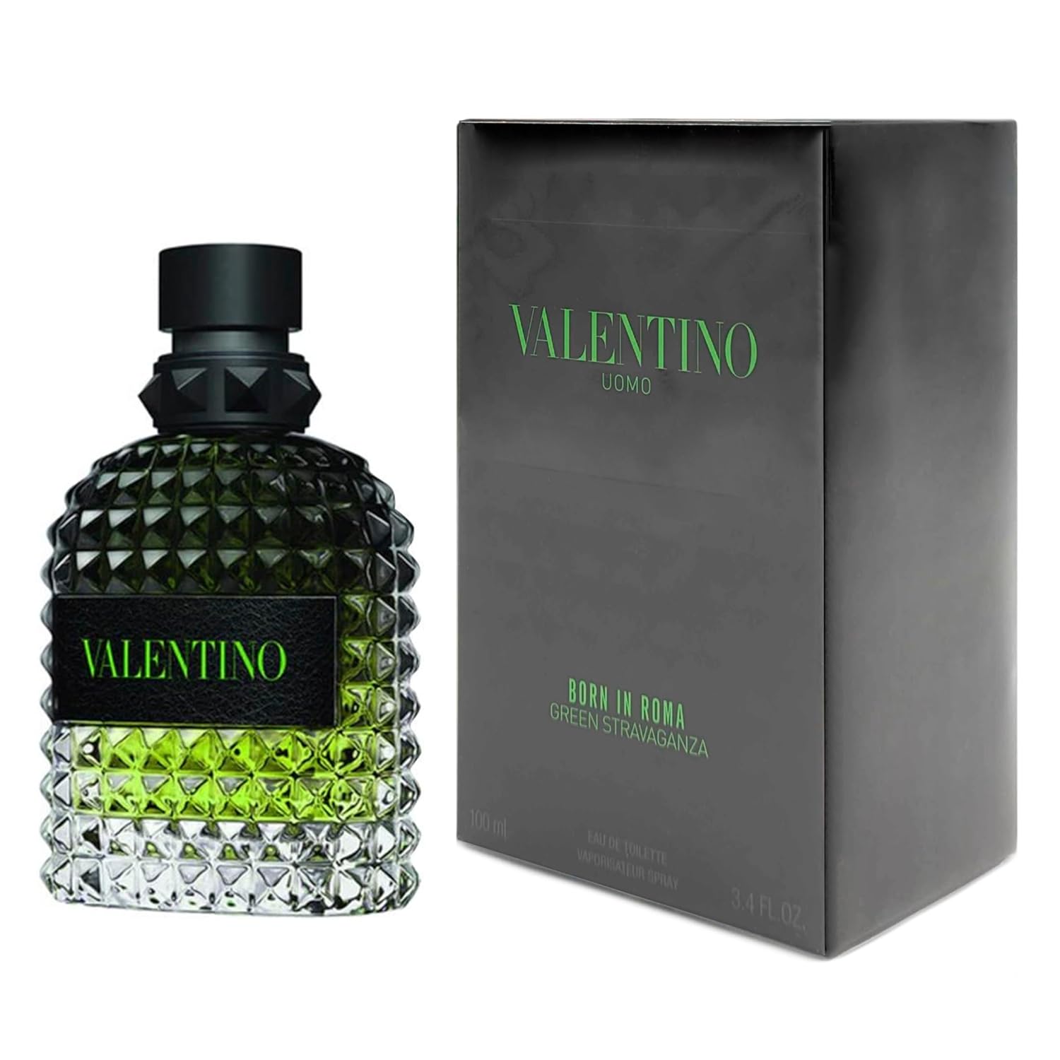 Valentino Uomo Born In Roma Green Stravaganza 100 ml/3.4 oz. EDT Spray for Men