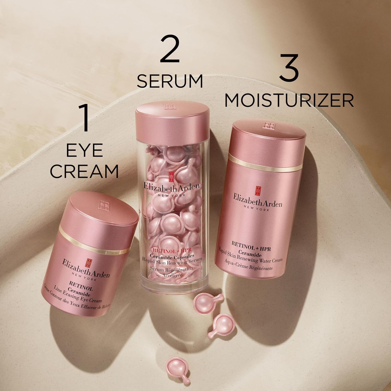Retinol Ceramide by Elizabeth Arden, 0.5 oz Line Erasing Eye Cream
